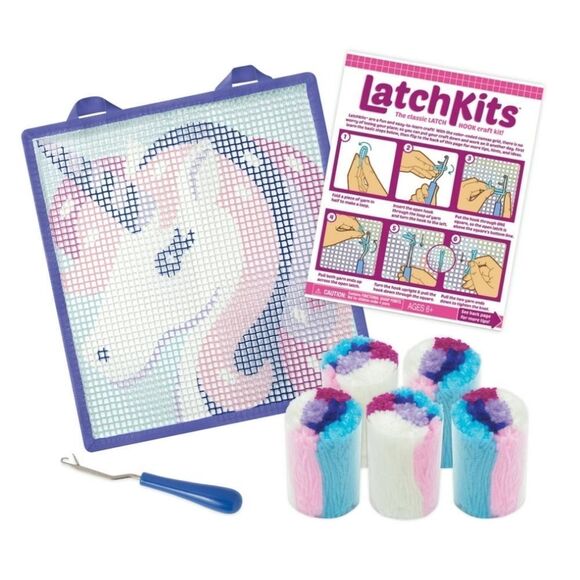 Latch Kits Unicorn Mini-Rug Craft - Picture 5 of 6